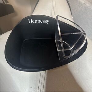 Hennessy Cognac Bm Bar Caddy Tray Napkin Straw & Drink Stirrer Holder U16 Rare